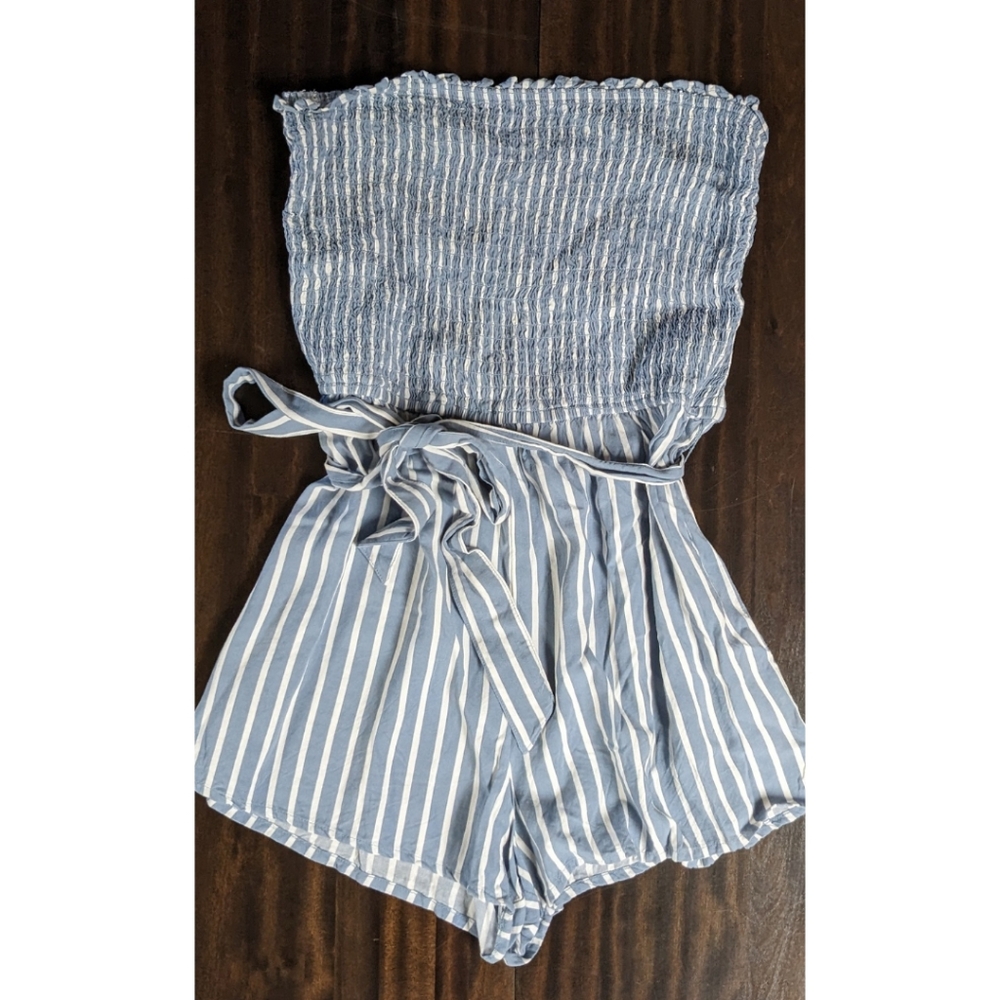 Abercrombie and Fitch Striped Romper
